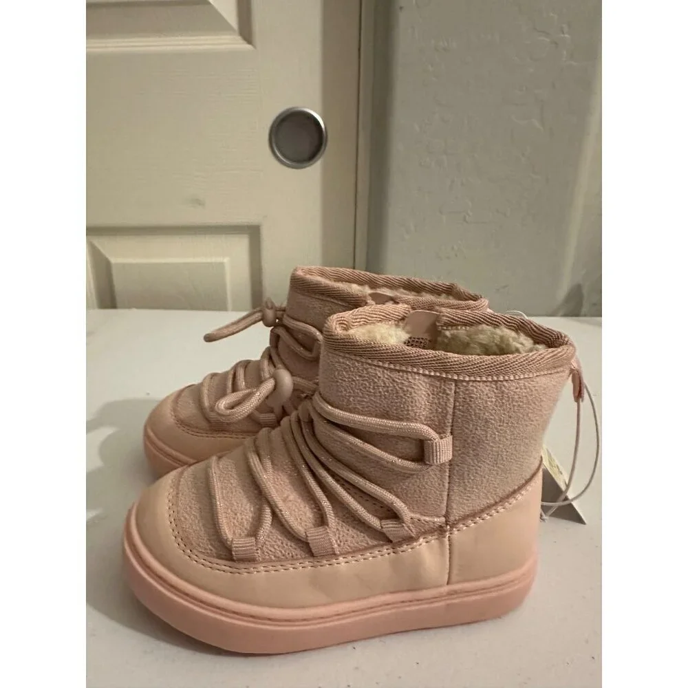 Cat & Jack Toddler Sophia Zipper Bootie’s size 7 NWT